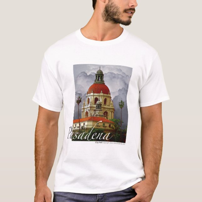 Stadshus Pasadena T Shirt (Framsida)