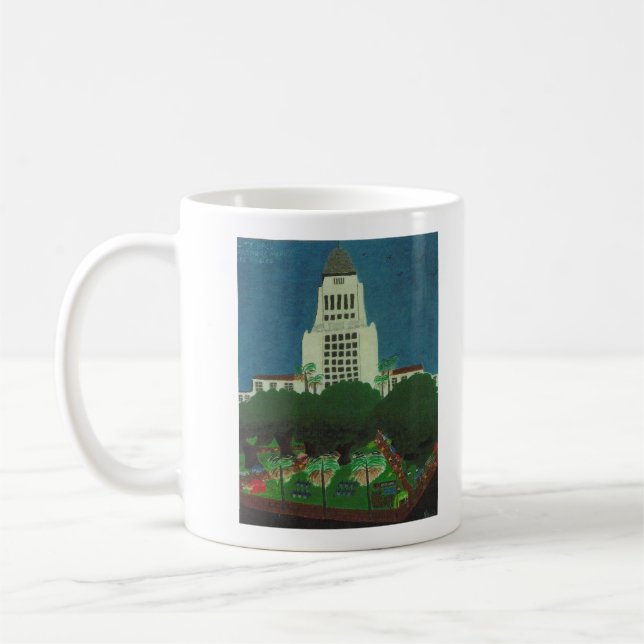 Stadshusbönder marknadsför kaffemugg (Vänster)