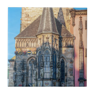 Stadshuschapel på det gamla stadstorget - Prag Kakelplatta