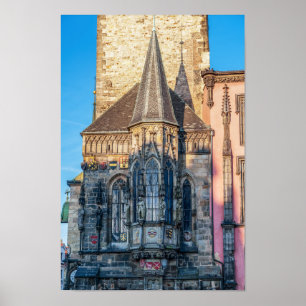 Stadshuschapel på det gamla stadstorget - Prag Poster