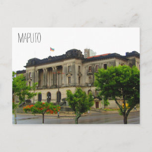 stadshuset i moçambique vykort