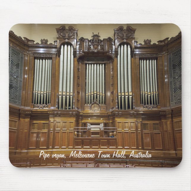 Stadshuset Melbourne Australien leda i rör Musmatta (Framsidan)
