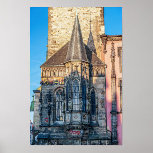 Stadshuskapell i Gamla torget - Prag Poster