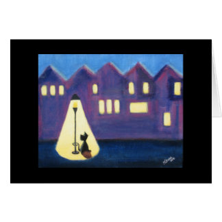 Stadskattunge Hälsningskort