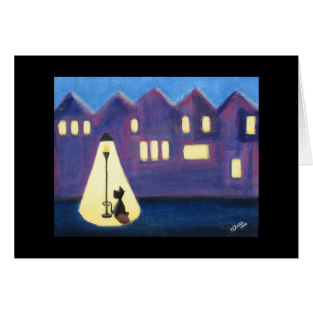 Stadskattunge Hälsningskort (Framsidan Horizontal)