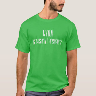 Stadskoordinater Lyon rolig T Shirt
