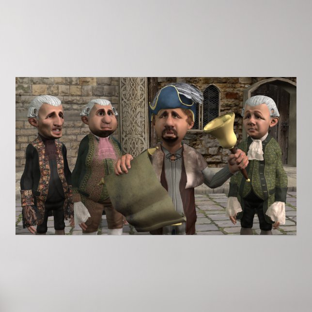 Stadskrisen - liten Poster (Framsidan)