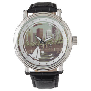 Stadslandskap Armbandsur
