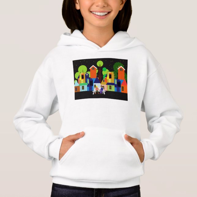 Stadslandskap T Shirt (Framsida)