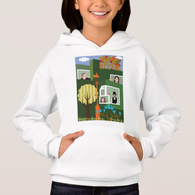 Stadslandskap T Shirt (Framsida)