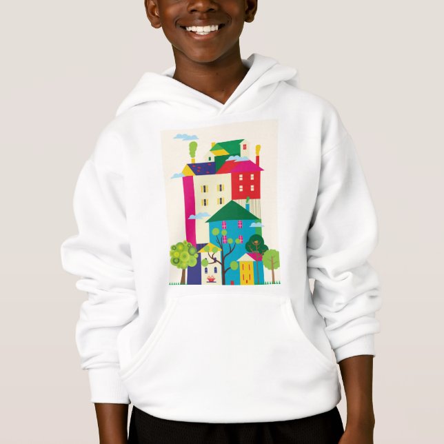 Stadslandskap T Shirt (Framsida)
