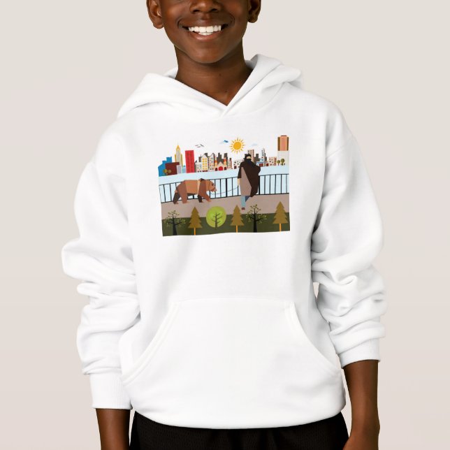 Stadslandskap T Shirt (Framsida)