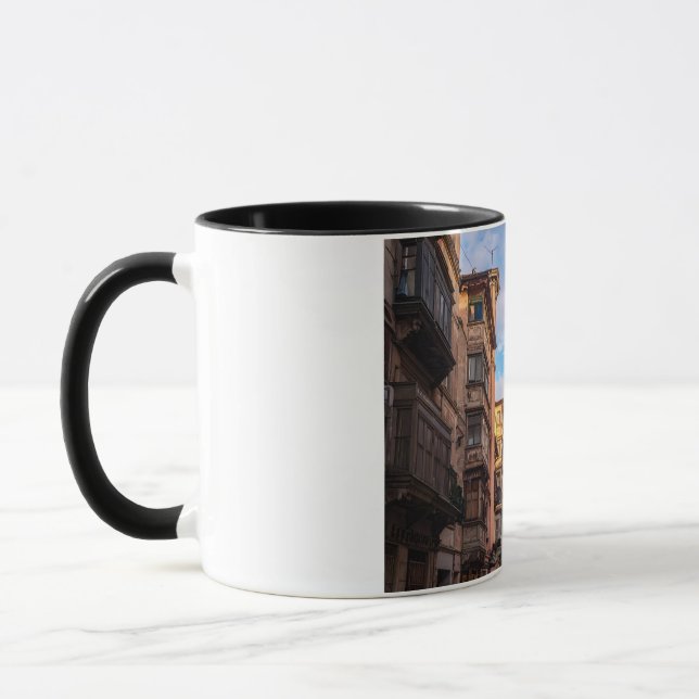 stadslandskap Tvåtons kaffemugg (Vänster)