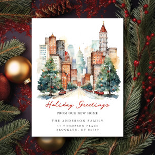 Stadsliv Stadens jul Ny adress Meddelande