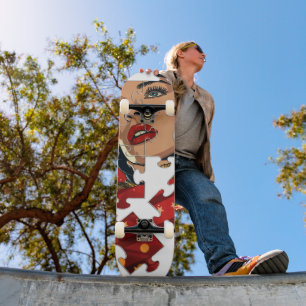 STADSMÄSSIG MINI SKATEBOARD BRÄDA 18,5 CM