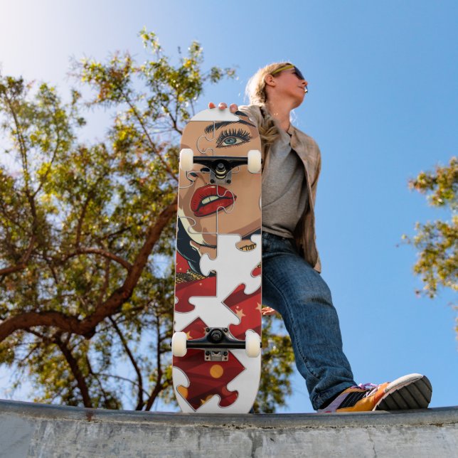STADSMÄSSIG MINI SKATEBOARD BRÄDA 18,5 CM (Utomhus 1)
