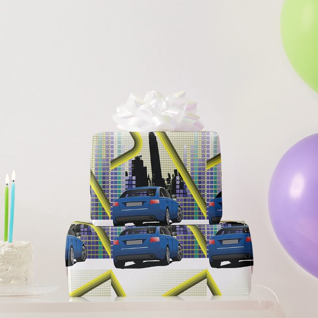 Stadsmotiv presentpapper (Skapare uppladdad)