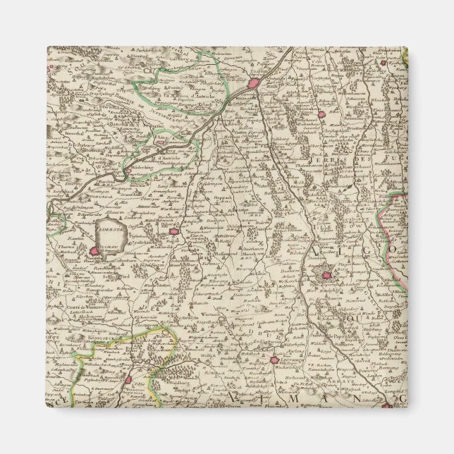 Stadsområden av Tyskland 2 Magnet (Framsidan)