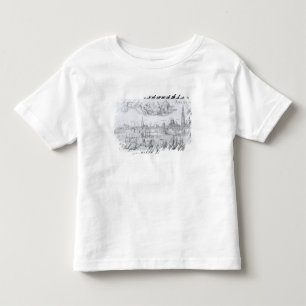 Stadsplan av Antwerp, 1549 Tee Shirt