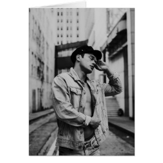 Stadspojke Hälsningskort