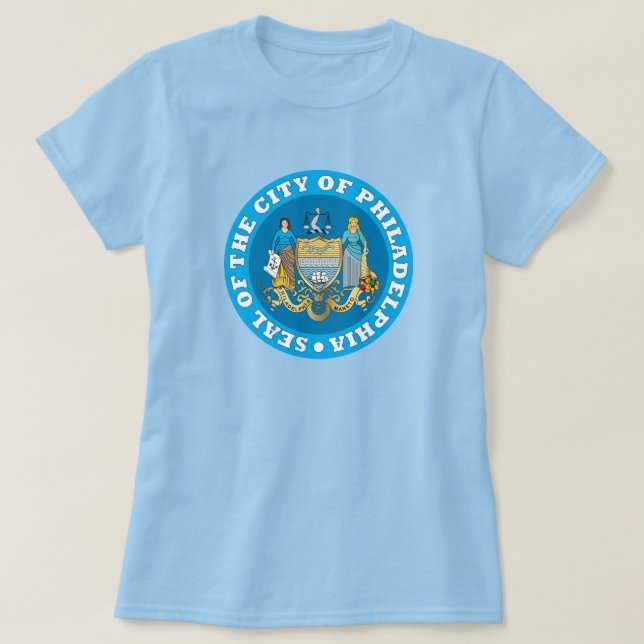 Stadssätet Philadelphia T Shirt (Design framsida)