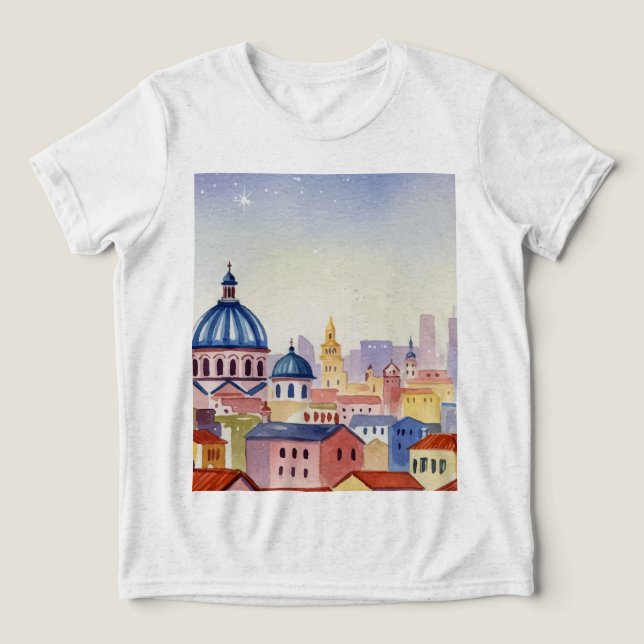  Stadssiluett T Shirt (Design Framsida)