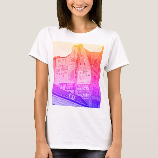 Stadssiluett  t shirt (Framsida)