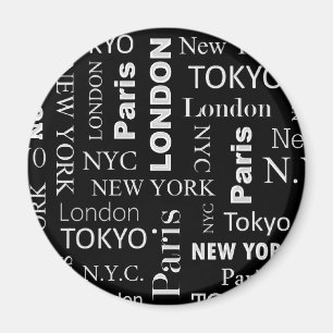 Stadssnyggtmagnet Magnet