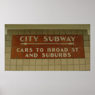 Stadstunnelbanan Poster