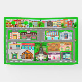 Stadsvägar för bilar 2 1,2 x 4'