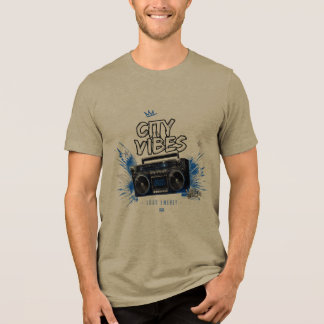 Stadsvibbar Skakar Gatan – Retro Boombox T Shirt