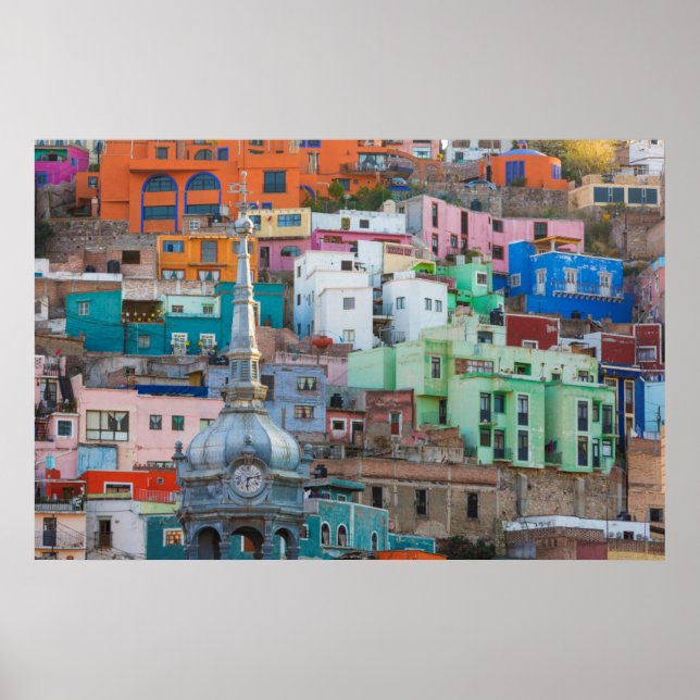 Stadsvy byggnad poster (Framsidan)