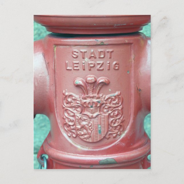 Stadt Leipzig, Tysklant vykort (Framsida)
