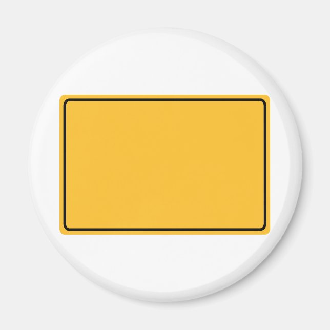 Stadtschild für eigenen Text Magnet (Framsidan)
