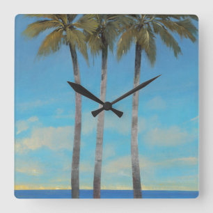 Stående avdelning II Fyrkantig Klocka