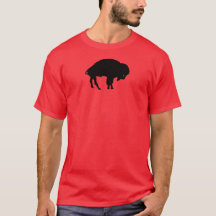 Stående Buffalo/Bison T-Shirt