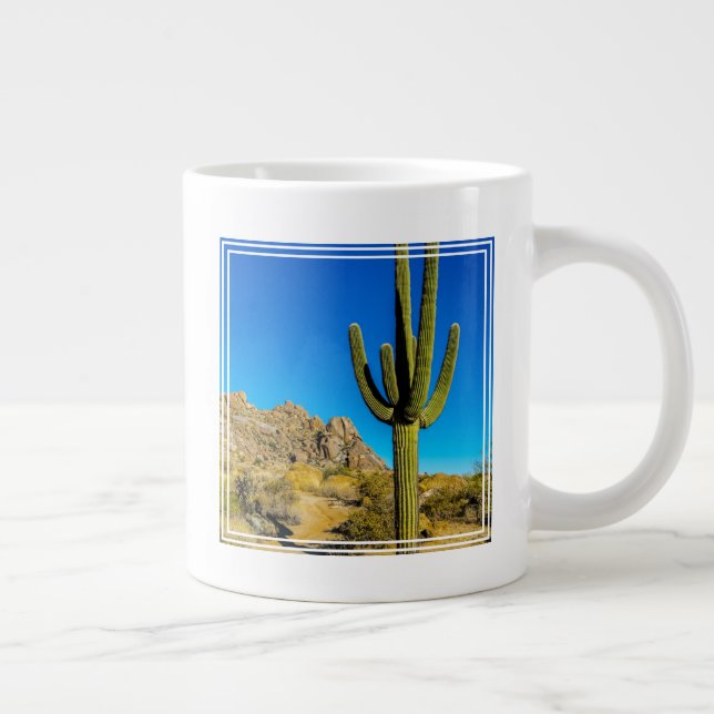 Stående Cactus Jumbo Mugg (Höger)