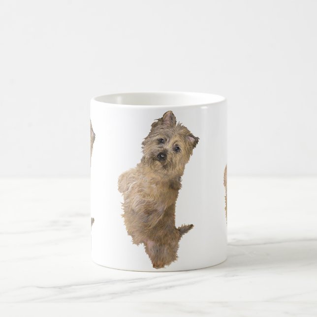 Stående Cairnterrier Kaffemugg (Center)