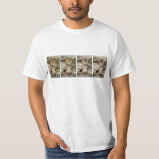 Stående chipmunk t shirt