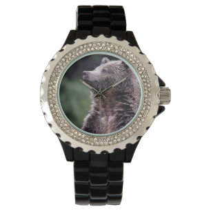 Stående Grizzly Bear Armbandsur
