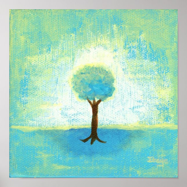 Stående i Ljuset Poster Skriv ut originalteckning (Framsidan)