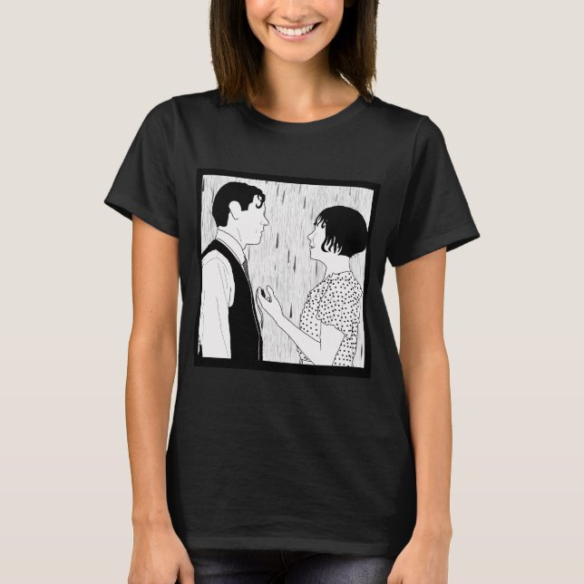Stående i regnet t shirt (Framsida)
