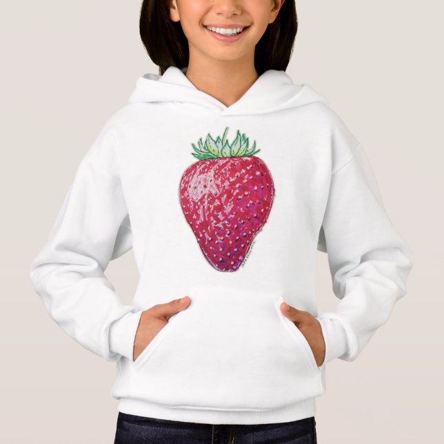 Stående jordgubbe t shirt (Framsida)