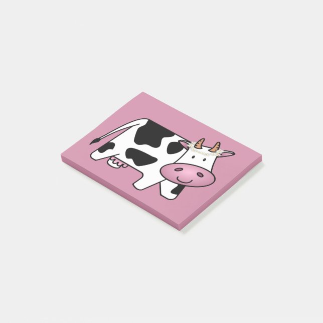 Stående kon med Daisy Post-it Block (Vinklad)