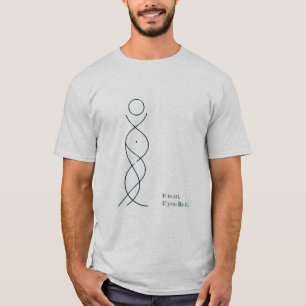 Stående konststruktur t shirt
