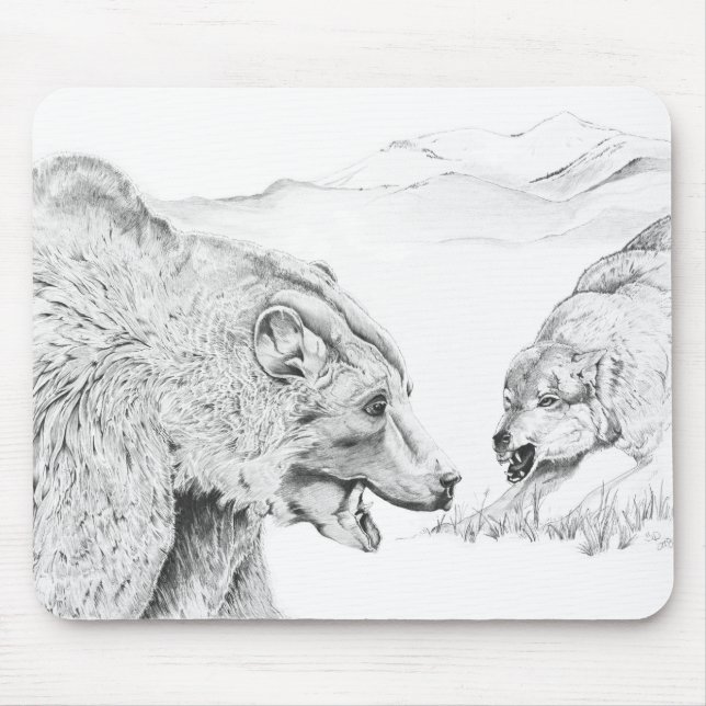 Stående - Mousepad Musmatta (Framsidan)