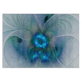 Stående ovationer, Abstrakt blå turkos Fractal