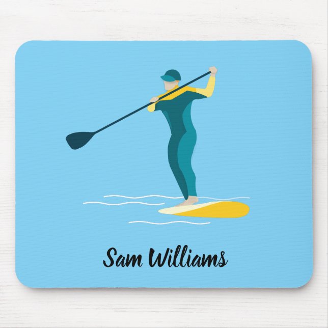 Stående Paddleboarding Musmatta (Framsidan)