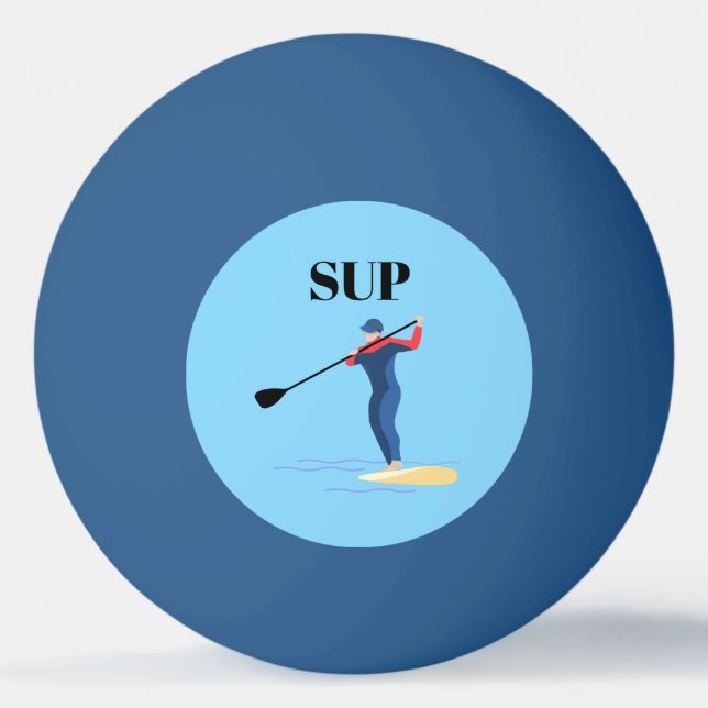 Stående Paddleboarding Pingisboll (Framsidan)