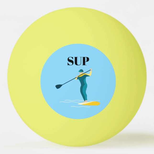 Stående Paddleboarding Pingisboll (Framsidan)